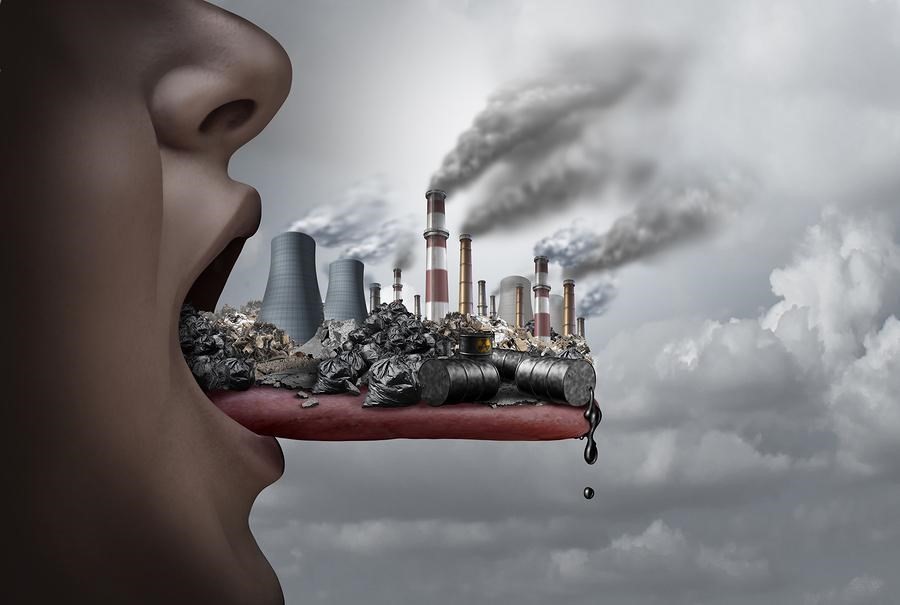 تخریب محیط زیست با آلودگی هوا