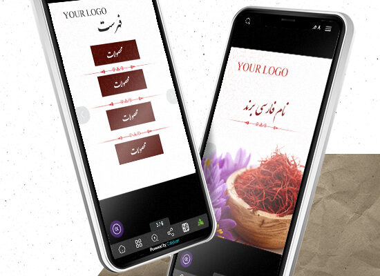 کاتالوگ مینیمال فروشگاهی ایرانی
