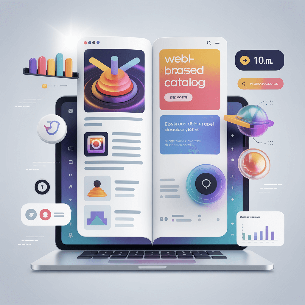 طراحی کاتالوگ هوشمند با قابلیت اجرا روی تمام پلتفرم ها